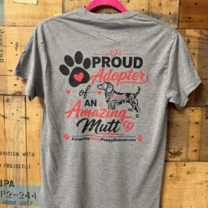 Proud Adopter- Grey Shirt